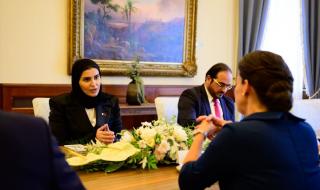 رئيسة هنغاريا تلتقي وزير التنمية الاجتماعية والأسرة