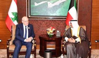 ممثل سمو الأمير يستعرض ورئيس الوزراء اللبناني سبل تعزيز علاقات البلدين