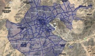 أمانة مكة تعلن خريطة إزالة الأحياء الجديدة العشوائية بمكة المكرمة