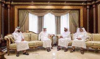 مجمع القرآن الكريم ومركز حميد بن راشد يبحثان تعزيز التعاون المشترك