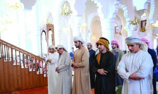 حاكم عجمان يفتتح مسجد عائشة في عين عودة المغربية