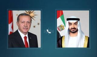 رئيس الدولة والرئيس التركي يبحثان هاتفياً علاقات البلدين والتطورات الإقليمية