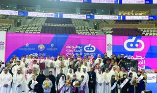 أجواء حماسية في تكريم الفائزين ببطولة المدارس للروبوت