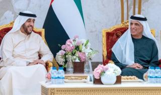 الحكام يواصلون استقبال المهنئين برمضان