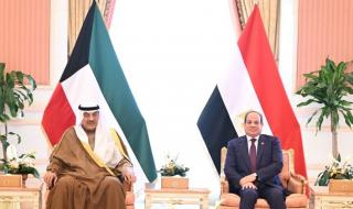 الرئيس المصري يستقبل سمو ولي العهد