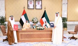 الكويت والإمارات توقعان عددا من مذكرات التفاهم