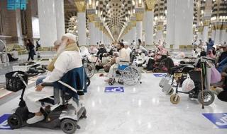 شؤون الحرمين تُقدم تسهيلات استثنائية لكبار السن وذوي الإعاقة في المسجد النبوي