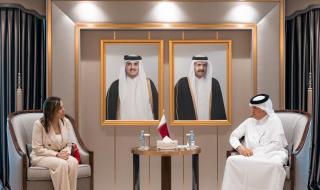 وزير الدولة للشؤون الخارجية يودع القائم بالأعمال بالوكالة في سفارة الجمهورية اللبنانية