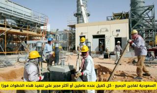 السعودية تفاجئ الجميع .. كل كفيل عنده عاملين أو أكثر مجبر على تنفيذ هذه الخطوات فورًا