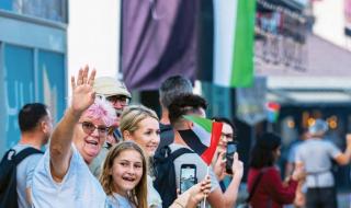 «مسيرة الاتحاد» تصنع مشهداً تاريخياً في دبي