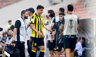 إصابة الغامدي تجبر الاتحاد على اللعب بـ10 لاعبين