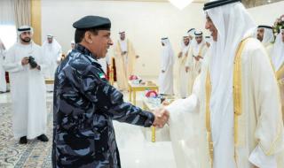 حكام الشارقة وعجمان ورأس الخيمة يستقبلون المهنئين بعيد الفطر السعيد