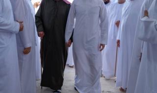 محمد بن راشد يعزي في وفاة حسين الأحبابي