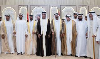 سعود بن صقر يحضر أفراح الزعابي