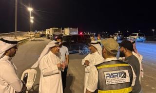 محافظ الجهراء: متابعة الطرق المرتبطة بـ «المطلاع» أولوية
