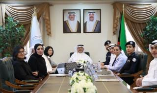 محافظ العاصمة مستقبلاً وفد الهيئة