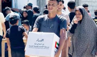 وصول مساعدات «خيرية سعود المعلا» إلى غزة