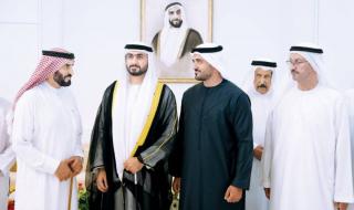 زايد بن محمد يحضر أفراح الشحي والسويدي