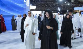 لطيفة بنت محمد تتفقّد فعاليات "قمة الإعلام العربي 2026"