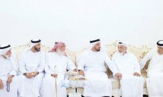 سيف بن زايد يعزي في شهيدي الوطن عبدالله المنهالي وسعيد الشامسي