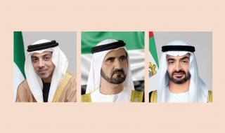 رئيس الدولة ونائباه يهنئون رئيس فيجي بذكرى استقلال بلاده