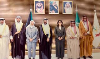 وفد «نزاهة» خلال زيارته للمملكة العربية السعودية