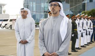 منصور بن زايد يبحث مع خالد بن سلمان مستجدات الأوضاع في المنطقة
