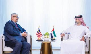 عمار النعيمي يبحث وسفير ماليزيا سبل تعزيز العلاقات