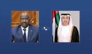 عبدالله بن زايد ووزير خارجية موريتانيا يبحثان هاتفياً العلاقات الثنائية والمستجدات الإقليمية