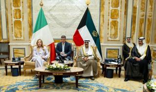 سمو الأمير يستقبل رئيسة وزراء إيطاليا بمناسبة زيارتها الرسمية للبلاد