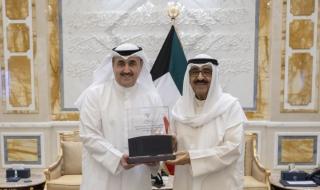 سمو الأمير يستقبل رئيس ديوان المحاسبة