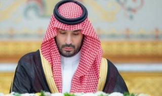 الأمير محمد بن سلمان بن عبدالعزيز آل سعود ولي العهد السعودي يطلع على رسالتين للرئيس المصري ورئيس كازاخستان