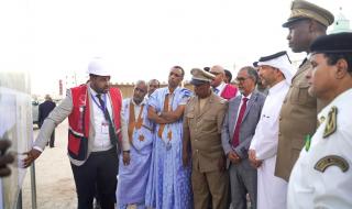 قطر الخيرية تضع حجر الأساس لإنشاء "قرية تأهيل وتكوين الأطفال ذوي الإعاقة" بموريتانيا
