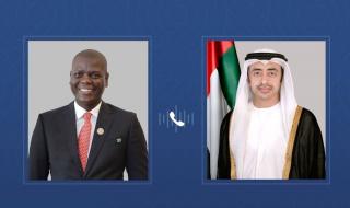 عبدالله بن زايد ووزير العلاقات الدولية والتعاون في جنوب أفريقيا يبحثان هاتفياً العلاقات الثنائية
