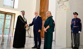 رئيس التشيك يؤكد سعيه إلى تعزيز العلاقات الثنائية مع الكويت