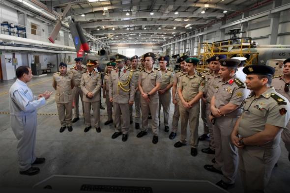 وفدان مصريان عسكريان يزوران الكلية العسكرية التقنية ومركز الأمن البحري