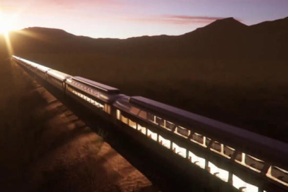 صور تنشر لأول مرة من داخل قطار حلم الصحراء توضح الفخامة والرفاهية الملكية في عربات القطار