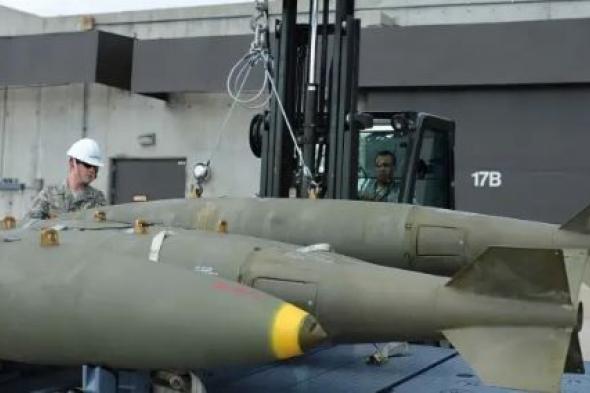 إسرائيل تتسلم شحنة قنابل ثقيلة من الولايات المتحدة أفرجت عنها إدارة ترامب