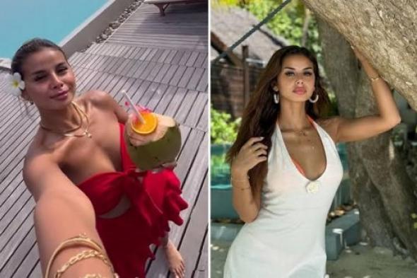 من غير بنطلون.. منة عرفة هتوريك البتلو على اصولة