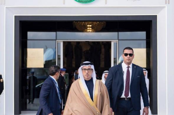 منصور بن زايد يرأس وفد الإمارات في القمة العربية بالقاهرة