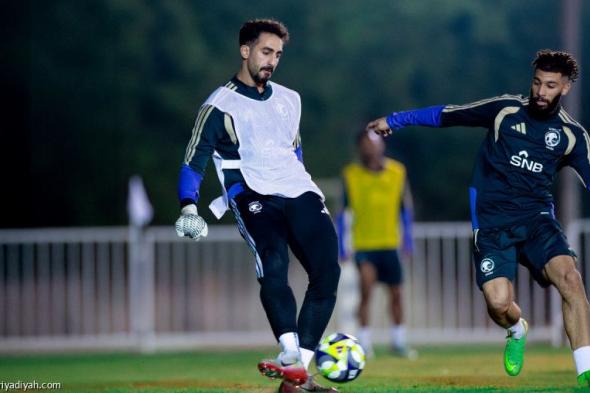 تدريب الأخضر.. كرات ثابتة واستحواذ